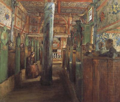 Uvdal Stave Church (nn02), Harriet Backer